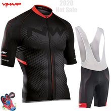 Load image into Gallery viewer, Northwave Nw Summer Cycling Jersey Set Breathable MTB Bicycle Cycling Clothing Mountain Bike Wear Clothes Maillot Ropa Ciclismo
