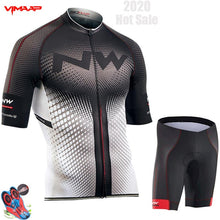 Load image into Gallery viewer, Northwave Nw Summer Cycling Jersey Set Breathable MTB Bicycle Cycling Clothing Mountain Bike Wear Clothes Maillot Ropa Ciclismo