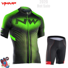 Load image into Gallery viewer, Northwave Nw Summer Cycling Jersey Set Breathable MTB Bicycle Cycling Clothing Mountain Bike Wear Clothes Maillot Ropa Ciclismo