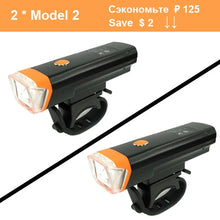 Load image into Gallery viewer, NEWBOLER Smart Induction Bicycle Front Light Set USB Rechargeable Rear Light LED Headlight Bike Lamp Cycling FlashLight For Bike