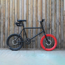 Load image into Gallery viewer, fixed gear bike 20 inch Single speed Bike dsic 20 inch bicycle fixie freewheel frame mini bicycle fit height 155cm to 180cm
