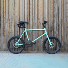 Load image into Gallery viewer, fixed gear bike 20 inch Single speed Bike dsic 20 inch bicycle fixie freewheel frame mini bicycle fit height 155cm to 180cm
