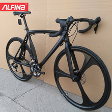 Load image into Gallery viewer, ALFINA 2020 NEW road bike 22/20 speed bend handle road variable speed bicycle aluminum alloy bicycle double disc brake