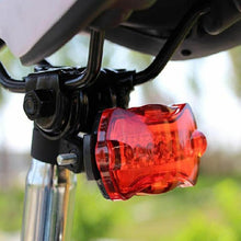 Load image into Gallery viewer, 1Pcs Bicycle Light Colorful Night Riding Highlight Safety Warning Lights Riding Equipment Mountain Bike Accessories Tail Light
