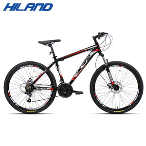 18/21 / 27 Speed Mountain Bike Bicycle 26  inch steel or aluminum frame red and black aviliable MTB free shipping