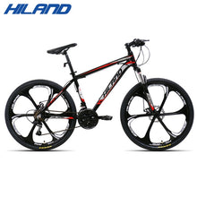 Load image into Gallery viewer, 18/21 / 27 Speed Mountain Bike Bicycle 26  inch steel or aluminum frame red and black aviliable MTB free shipping
