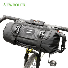 Load image into Gallery viewer, NEWBOLER Bike Front Tube Bag Waterproof Bicycle Handlebar Basket Pack Cycling Front Frame Pannier Bicycle Accessories
