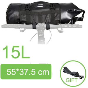 NEWBOLER Bike Front Tube Bag Waterproof Bicycle Handlebar Basket Pack Cycling Front Frame Pannier Bicycle Accessories