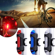 Load image into Gallery viewer, Bicycle light LED Taillight Rear Safety Warning Cycling Light Portable USB Rechargeable Cycling Light Bike Accessories TSLM2
