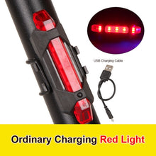 Load image into Gallery viewer, Bicycle light LED Taillight Rear Safety Warning Cycling Light Portable USB Rechargeable Cycling Light Bike Accessories TSLM2
