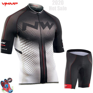 Northwave Nw Summer Cycling Jersey Set Breathable MTB Bicycle Cycling Clothing Mountain Bike Wear Clothes Maillot Ropa Ciclismo