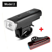 Load image into Gallery viewer, NEWBOLER Smart Induction Bicycle Front Light Set USB Rechargeable Rear Light LED Headlight Bike Lamp Cycling FlashLight For Bike
