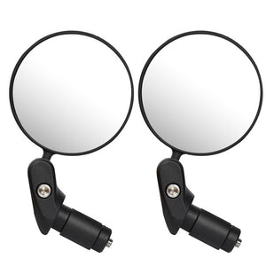 WEST BIKING Bicycle Rearview 360 Rotate Safety Cycing Rear View Mirror Bike Accessories For 18-25MM MTB Bike Handlebar Mirrors