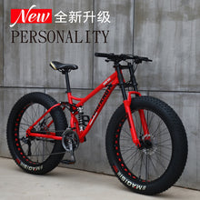 Load image into Gallery viewer, 26 * 4.0 Fat Bike Beach Snowmobile Mountain Bike
