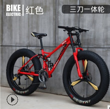 Load image into Gallery viewer, 26 * 4.0 Fat Bike Beach Snowmobile Mountain Bike
