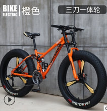 Load image into Gallery viewer, 26 * 4.0 Fat Bike Beach Snowmobile Mountain Bike
