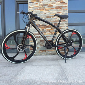 Mountain Bike Bicycle 26 Inch One Wheel Double Disc Brake Mountain Bike