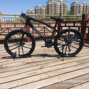 Mountain Bike Bicycle 26 Inch One Wheel Double Disc Brake Mountain Bike