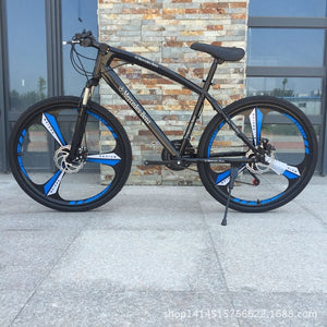 Mountain Bike Bicycle 26 Inch One Wheel Double Disc Brake Mountain Bike