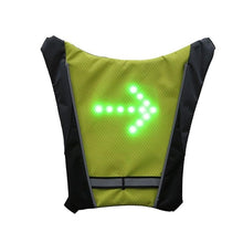 Load image into Gallery viewer, New 2020 LED Wireless cycling vest 20L MTB bike bag Safety LED Turn Signal Light Vest Bicycle Reflective Warning Vests with remo
