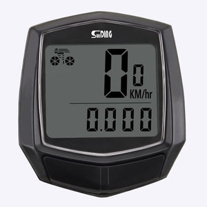 Waterproof Bike Computer With LCD Digital Display Bicycle Odometer Speedometer Cycling Wired Stopwatch Riding Accessories