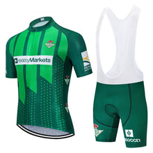 Load image into Gallery viewer, 2020 Real Betis cycling team jersey 20D bike shorts set Ropa Ciclismo MENS MTB summer PRO BICYCLING Maillot bottom clothing
