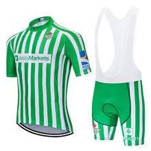 Load image into Gallery viewer, 2020 Real Betis cycling team jersey 20D bike shorts set Ropa Ciclismo MENS MTB summer PRO BICYCLING Maillot bottom clothing
