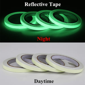 3 Meters MTB Road Bike Bicycle Handlebar Tape Self-adhesive Home Decoration Warning Tape Outdoor Cycling Safety Accessories